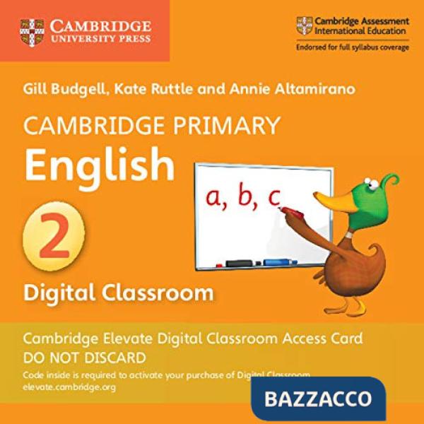 CAMBRIDGE PRIMARY ENGLISH EL DIGCLASS CARD 2