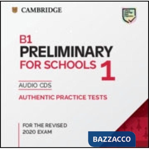 B1 PRELIMINARY FOR SCHOOLS 1 CD ED20
