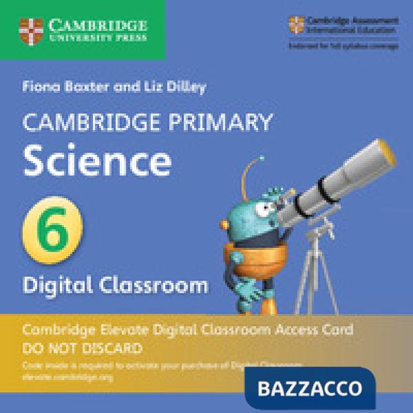 BOARD CAMBRIDGE PRIMARY SCIENCE DIGCLASS CARD 6