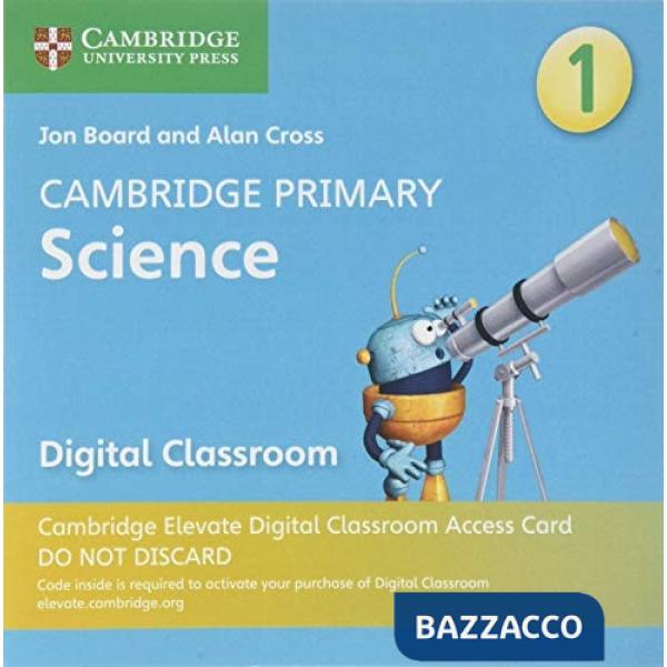 BOARD CAMBRIDGE PRIMARY SCIENCE DIGCLASS CARD 1