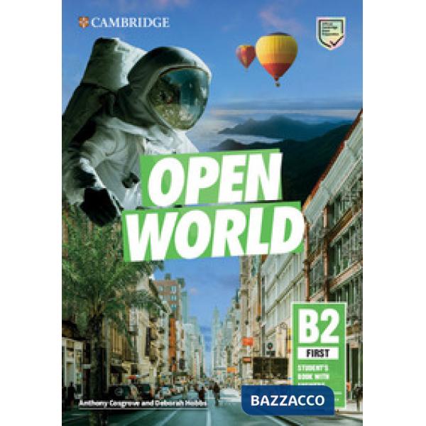 OPEN WORLD FIRST B2 SB W/A + ONL PRACTICE