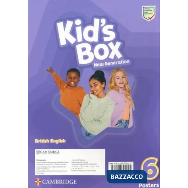 KID'S BOX NEW GENERATION LEVEL 6 POSTERS