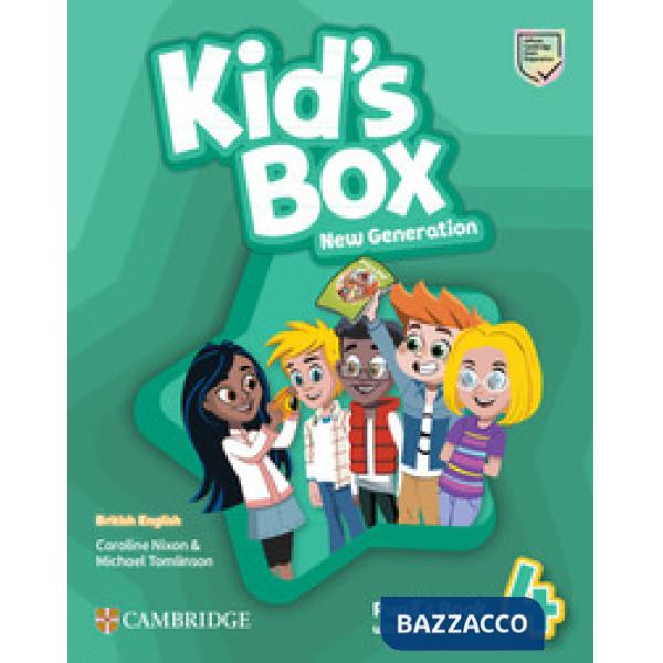 KID'S BOX NEW GENER PB + EB 4