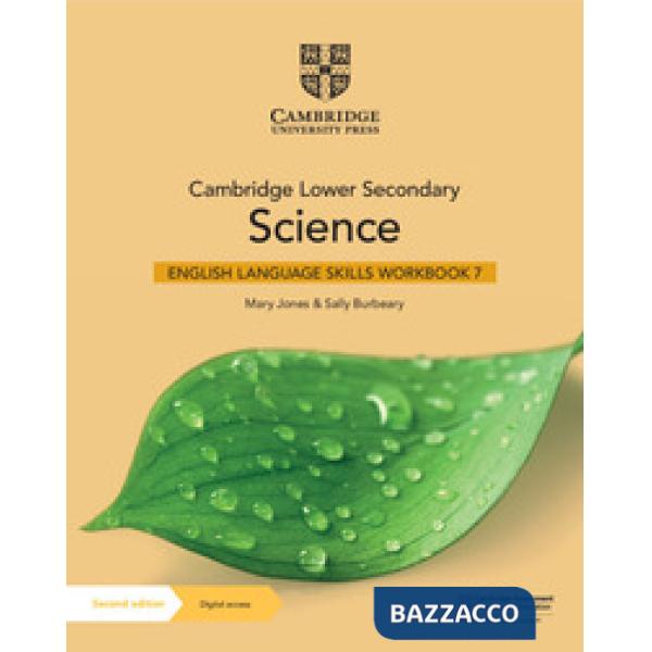 CAMBRIDGE LOWER SEC SCIENCE 2ED SKILLS WB + DIGACC 7