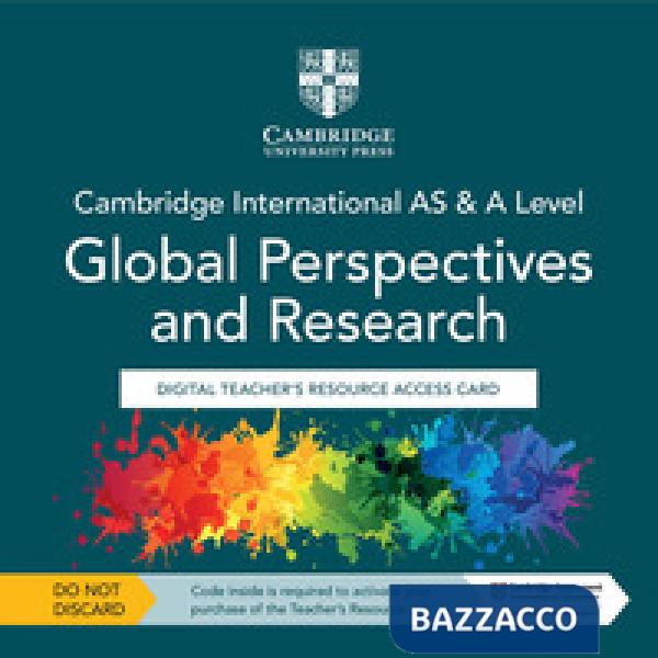 CAMBRIDGE AS&A GLOBAL PERSPEC 2ED DIG TCH ACC CAR