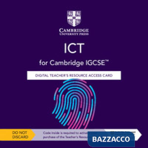 CAMBRIDGE IGCSE ICT 3 ED TEACHER'S ACCESS CARD