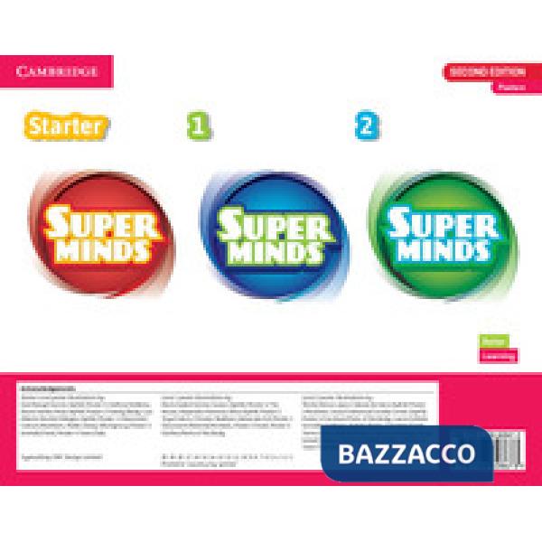 SUPER MINDS 2ED POSTERS STARTER 1-2