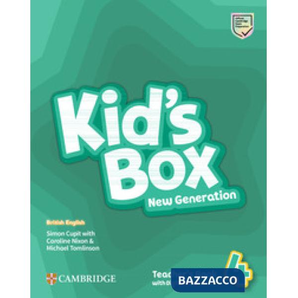 KID'S BOX NEW GENER TCH + DIG PACK 4
