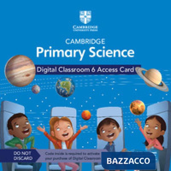 CAMB PRIMARY SCIENCE 2ED DIG CLASS ACC CARD 6