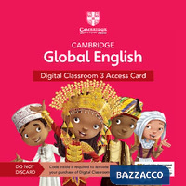 CAMBRIDGE GLOBAL ENGLISH 2ED DIGITAL CLASS ACCESS CARD 3