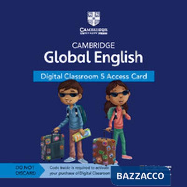 CAMB GLOBAL ENGLISH 2ED DIG CLASS ACC CARD 5