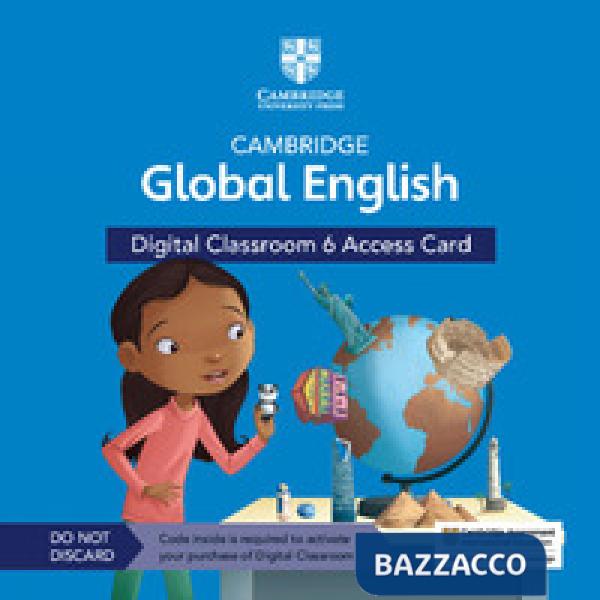 CAMBRIDGE GLOBAL ENGLISH 2ED DIGITAL CLASS ACCESS CARD 6