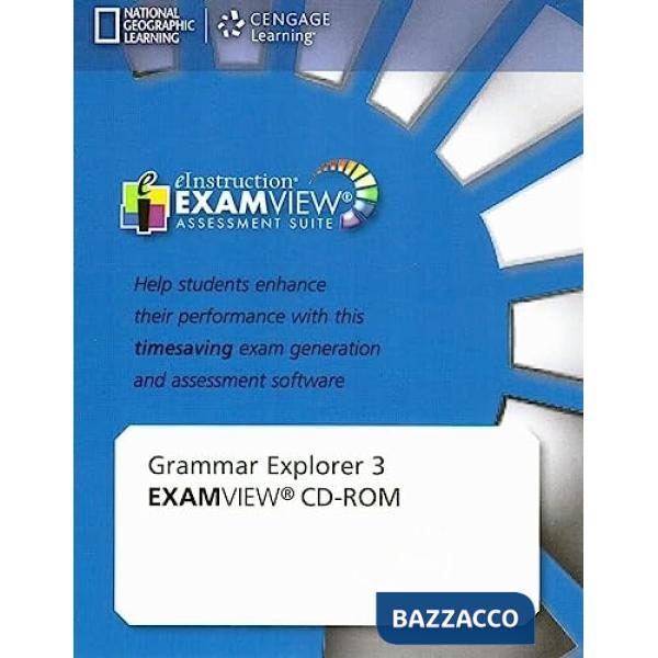 GRAMMAR EXPLORER CDROM WITH EXAMVIEW 3