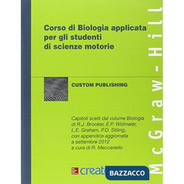 Corso di biologia applicata per gli studenti di scienze