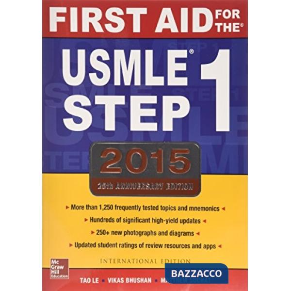 First aid for the USMLE. Step 1