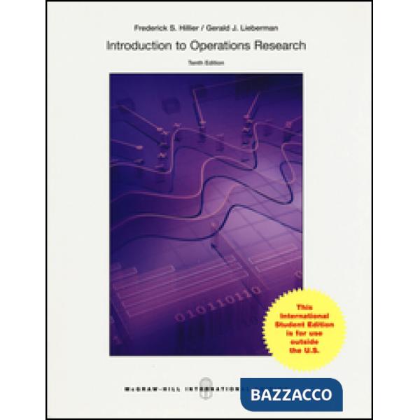 Introduction to operations research