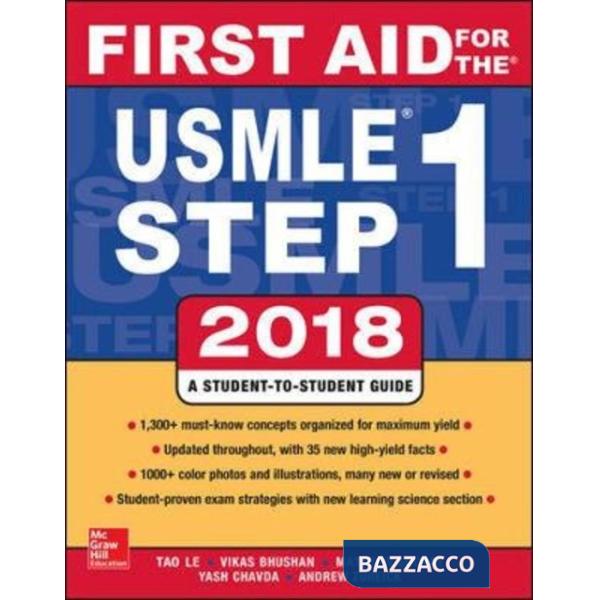 First aid for the USMLE. Step 1