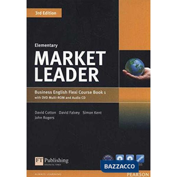 MARKET LEADER ELEMENTARY FLEXI 1 + DVD-ROM