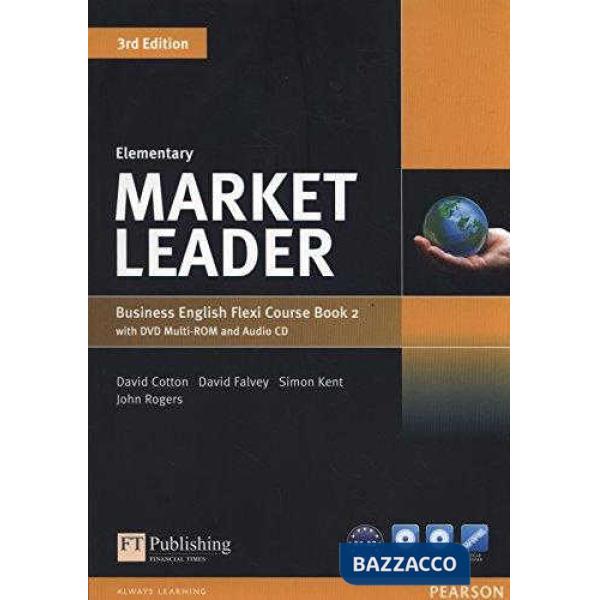 MARKET LEADER ELEMENTARY FLEXI 2 + DVD-ROM