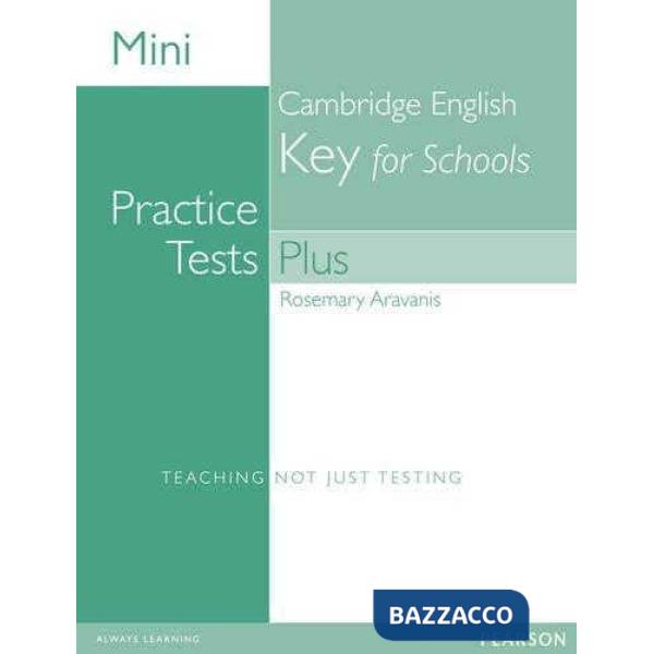 MINI PRACTICE TEST PLUS KEY FOR SCHOOLS + AUDIO