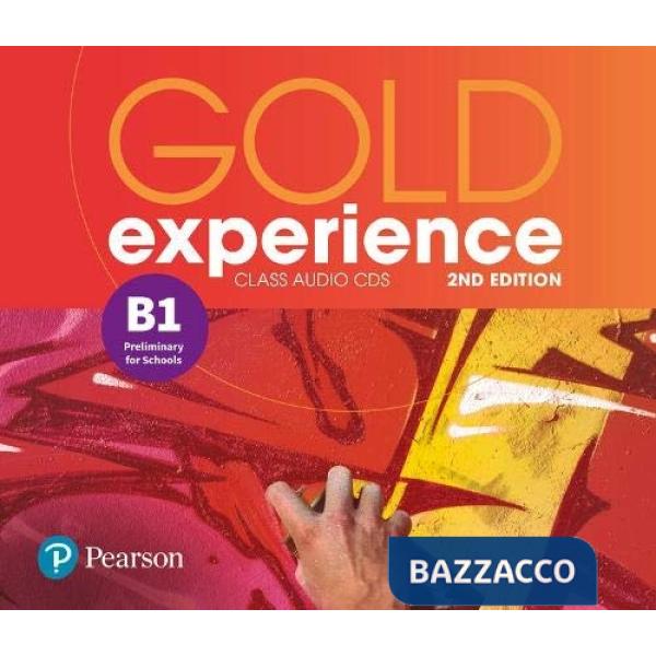 GOLD EXPERIENCE B1 2E CLASS CDS