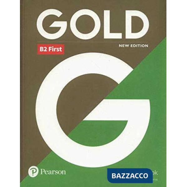 GOLD FIRST 2018 COURSEBOOK BOOK