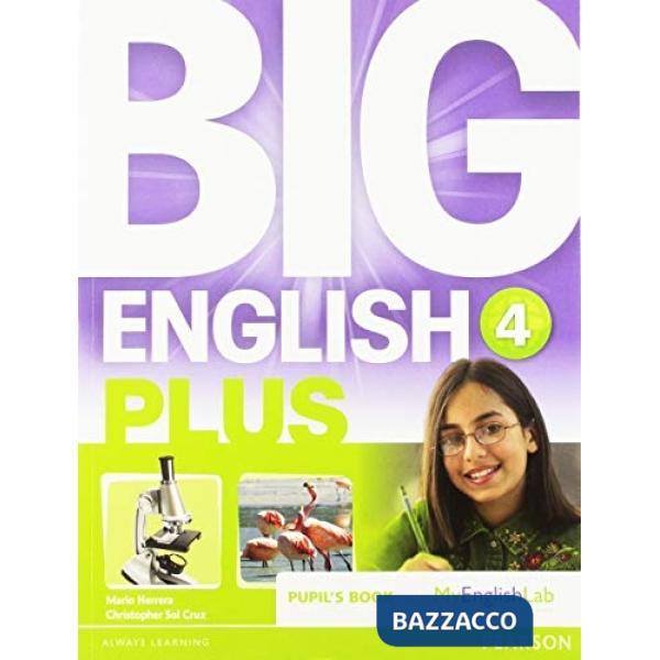 BIG ENGLISH PLUS 4 PUPILS' BOOK WITH MYENGLISHLAB NE