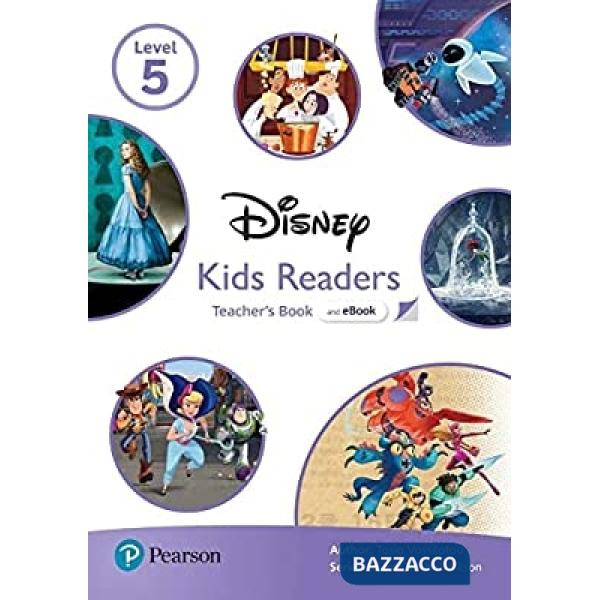 DISNEY KIDS READERS LEVEL 5 TEACHER'S BOOK WITH EBOOK AND RE