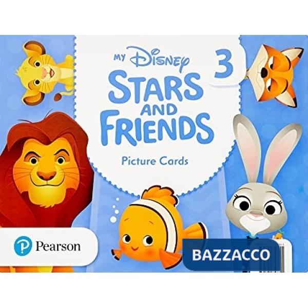 MY DISNEY STARS AND FRIENDS 3 FLASHCARDS