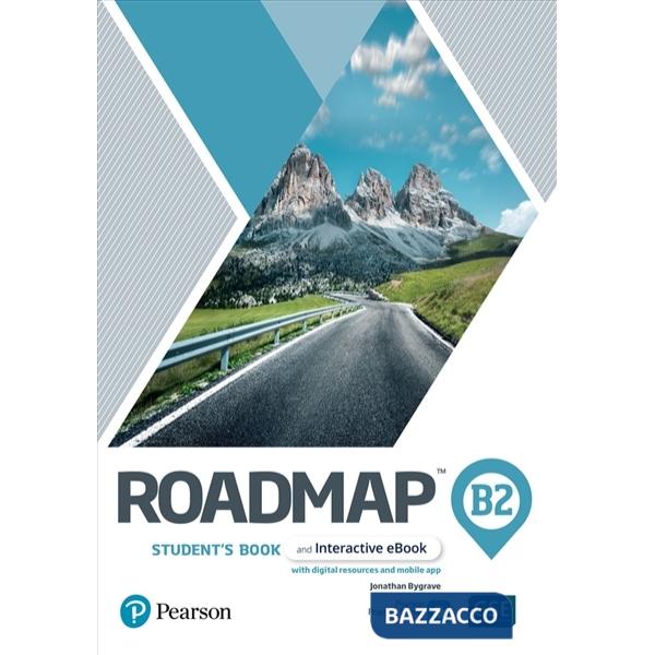 ROADMAP B2 STUDENT'S BOOK & EBOOK, DIGITAL RESOURCES & APP