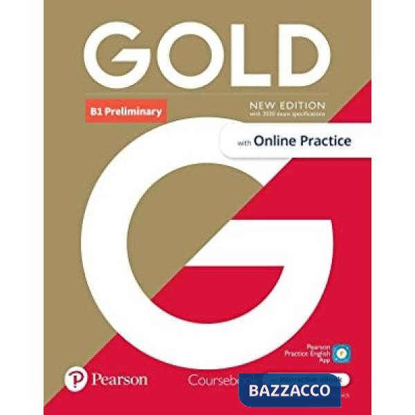 GOLD B1 STUDENT'S BOOK & EBOOK WITH MYENGLISHLAB, ONLINE PRA