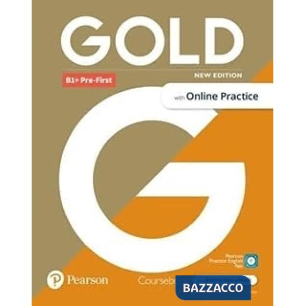 GOLD B1 + STUDENT'S BOOK & EBOOK WITH MYENGLISHLAB, ONLINE PR