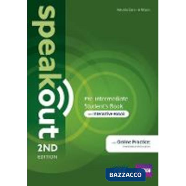 SPEAKOUT 2E PRE-INT STUDENT'S BOOK & EBOOK WITH MYENGLISHLAB