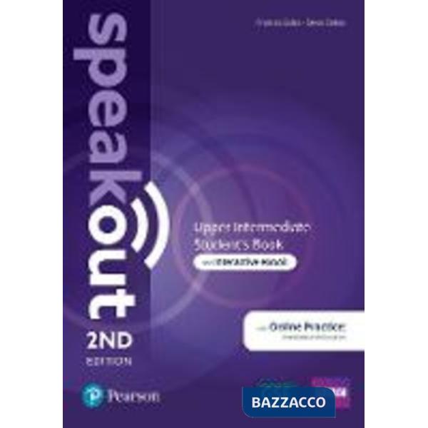 SPEAKOUT 2E UP INT STUDENT'S BOOK & EBOOK WITH MYENGLISHLAB