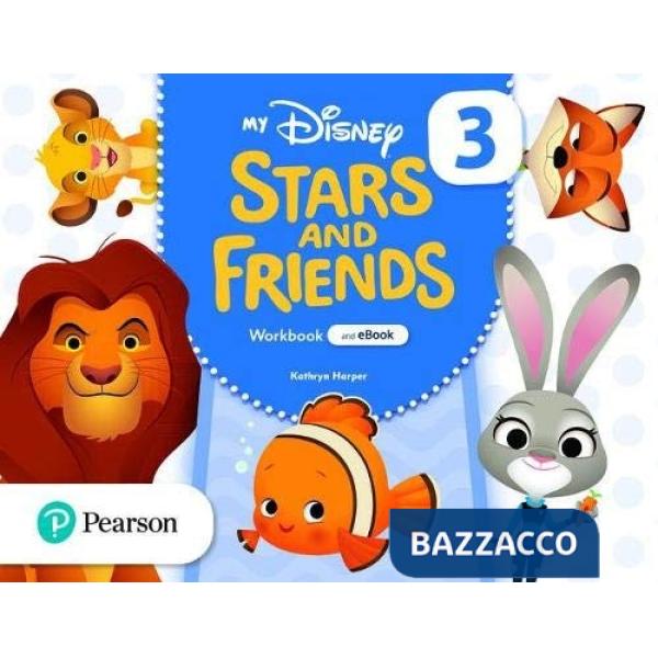 MY DISNEY STARS AND FRIENDS 3 WORKBOOK WITH EBOOK