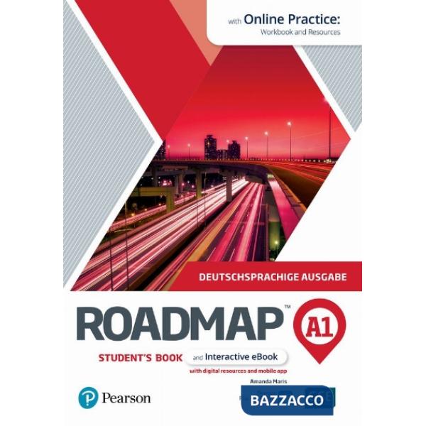 ROADMAP A1 GERMAN EDITION STUDENT'S BOOK WITH ONLINE PRACTIC