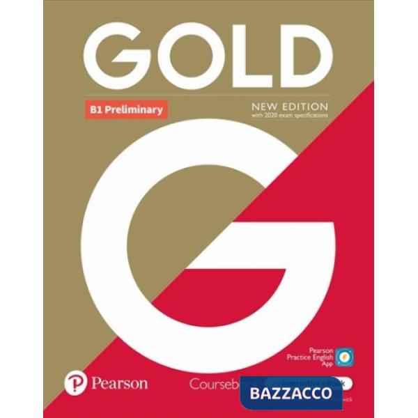 GOLD B1 STUDENT'S BOOK & EBOOK WITH DIGITAL RESOURCES & APP