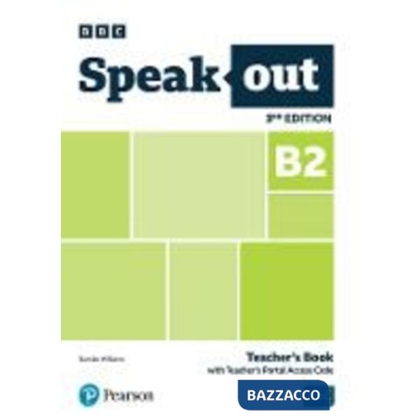 SPEAKOUT 3ED B2 TEACHER'S BOOK WITH TEACHER'S PORTAL ACCESS