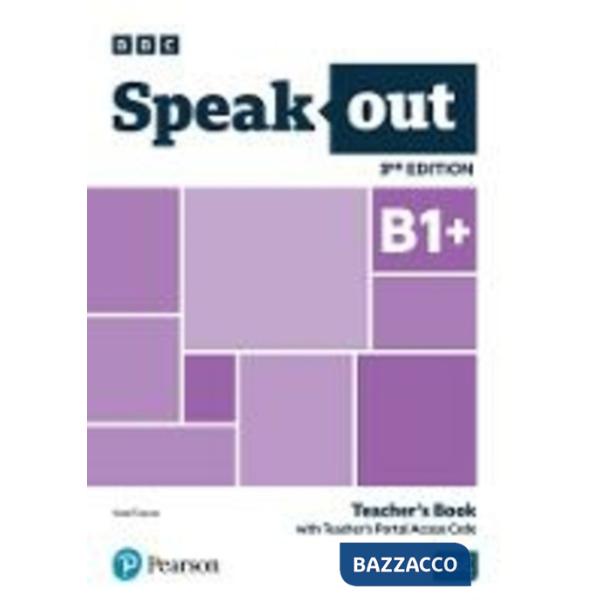 SPEAKOUT 3ED B1 + TEACHER'S BOOK WITH TEACHER'S PORTAL ACCESS