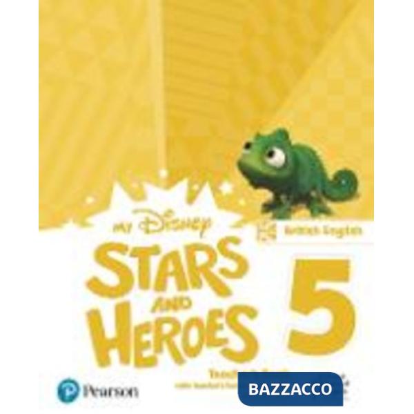 MY DISNEY STARS AND HEROES LEVEL 5 TEACHER'S BOOK WITH EBOOK