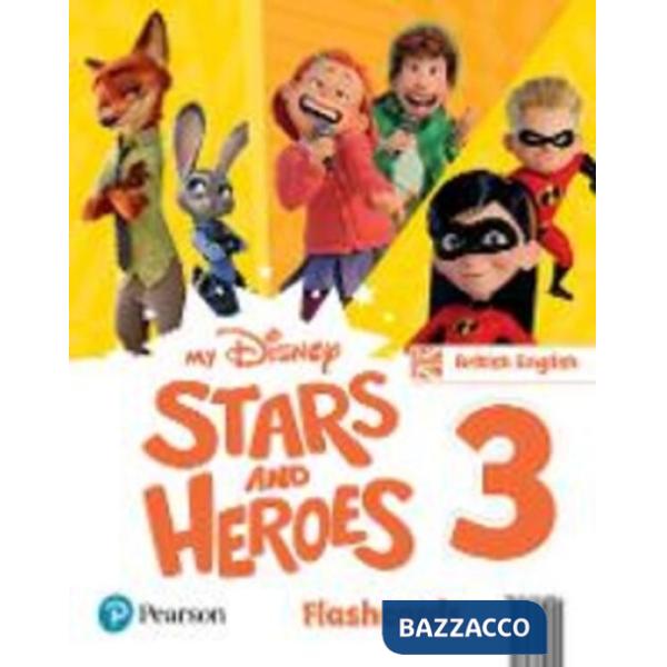 MY DISNEY STARS AND HEROES LEVEL 3 FLASHCARDS