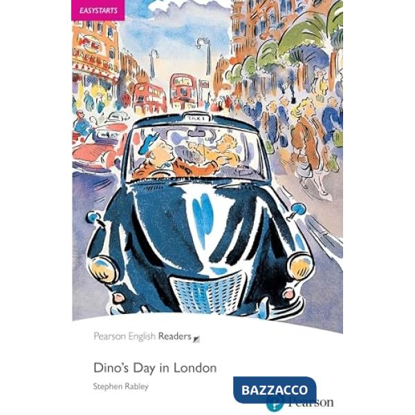 PER EASY STARTS: DINO'S DAY IN LONDON BOOK WITH EBOOK AND AU