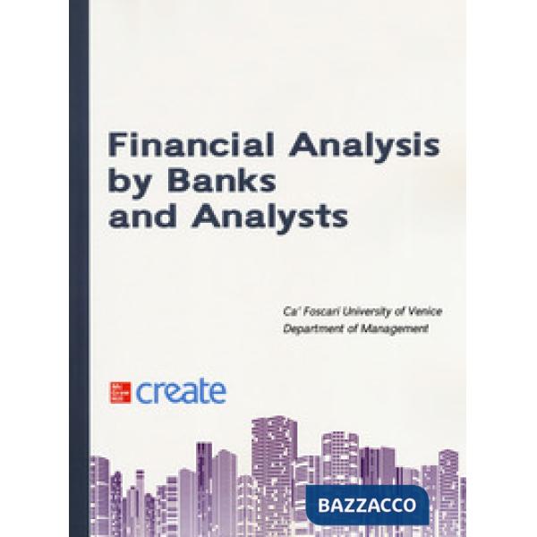 Financial analysis by banks and analysts