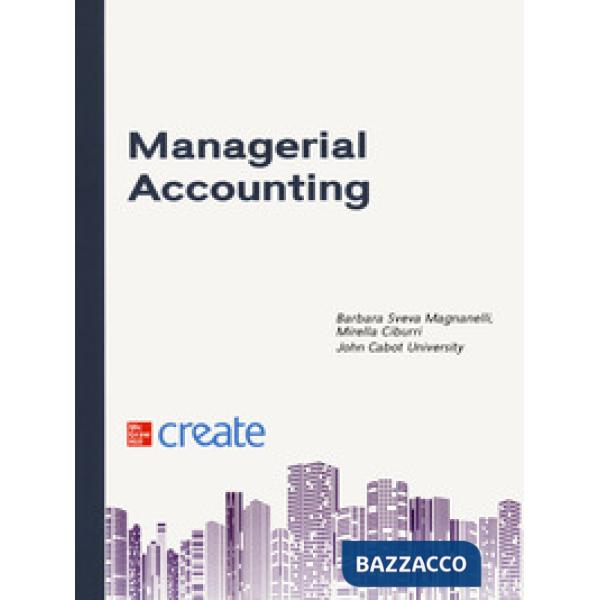 Managerial accounting. Basics of cost analysis