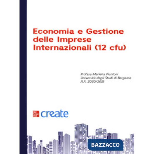 Economia e gestione delle imprese internazionali 12 cfu
