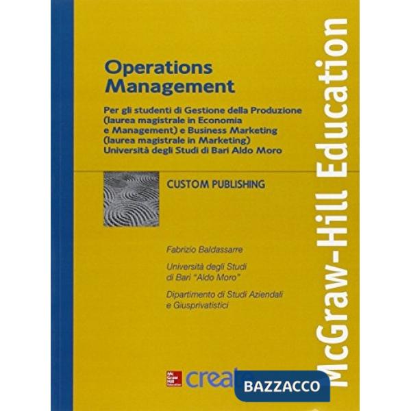 Operation management