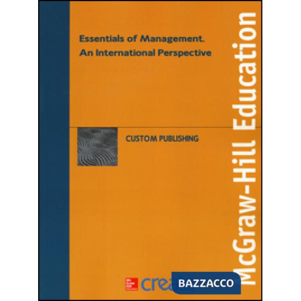 Essentials of management. An international perspective