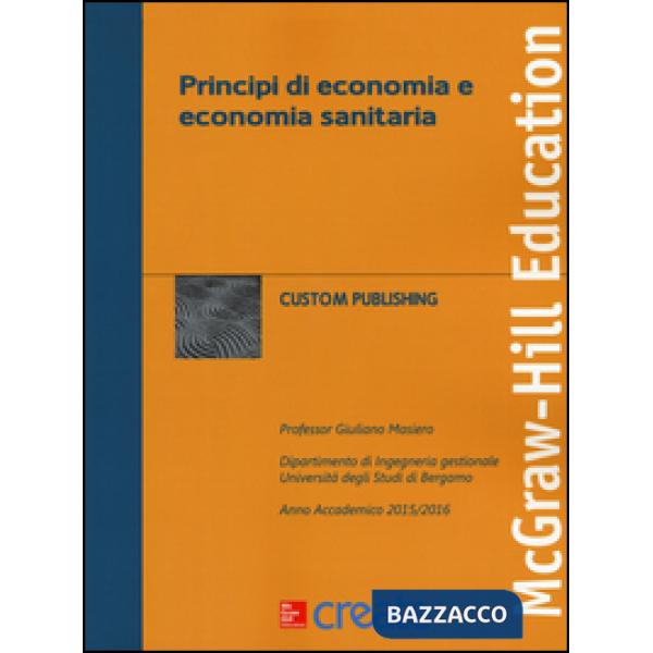 Principi di economia e economia sanitaria