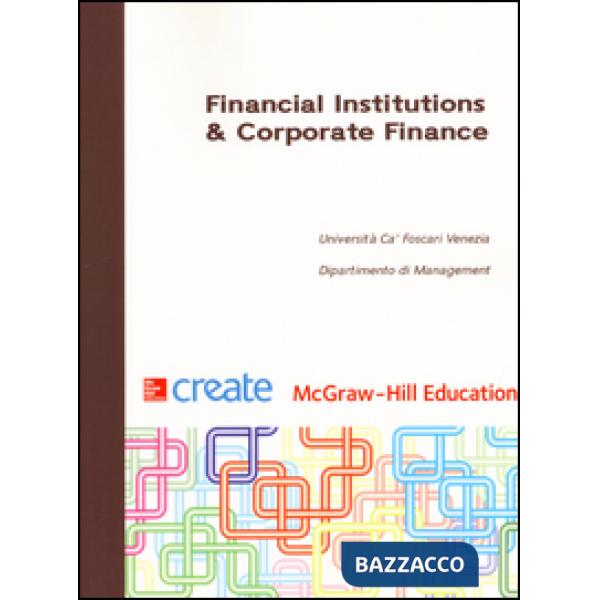 Financial institutions & corporate finance