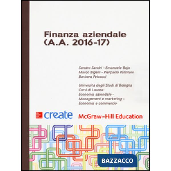 Finanza aziendale (A. A. 2016-17)